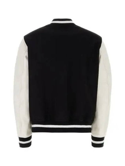 College Varsity Bomber Jacket Black - GIVENCHY - BALAAN 2