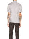 patten Slim Fit Short Sleeve Shirt - LANVIN - BALAAN 4