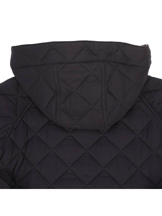 Kids Diamond Quilted Padding Black - BURBERRY - BALAAN 7