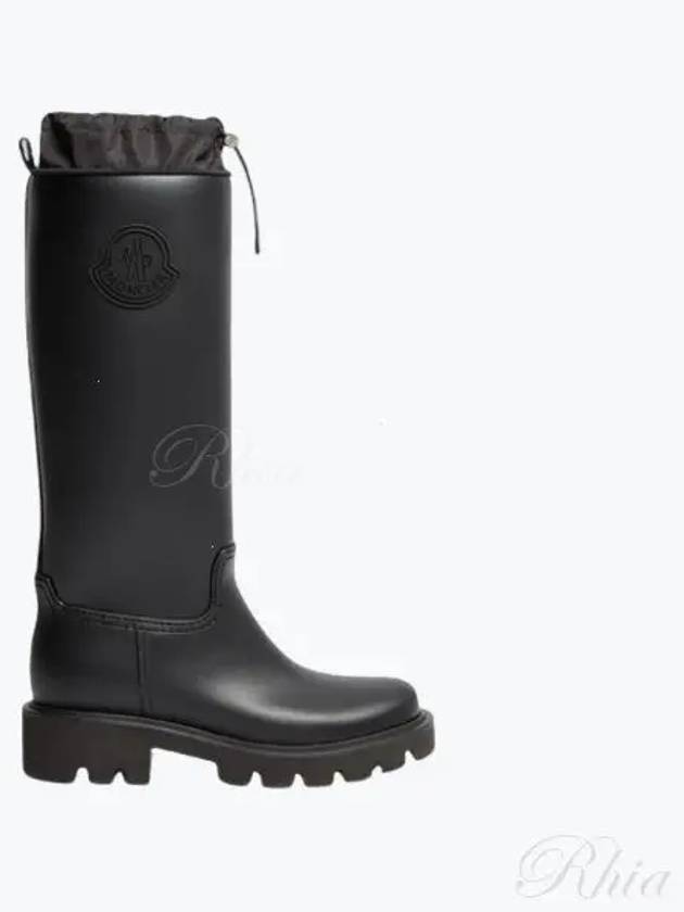 Kickstream High Rain Boots Black - MONCLER - BALAAN 2