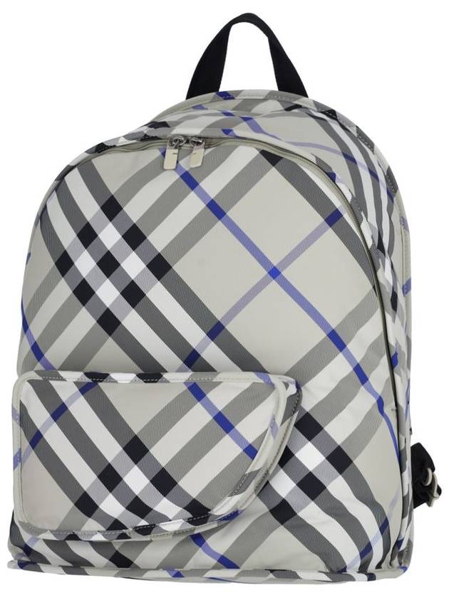 Shield Check Backpack Light Clean - BURBERRY - BALAAN 3