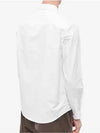 New Casual Cotton Long Sleeve Shirt White - A.P.C. - BALAAN.