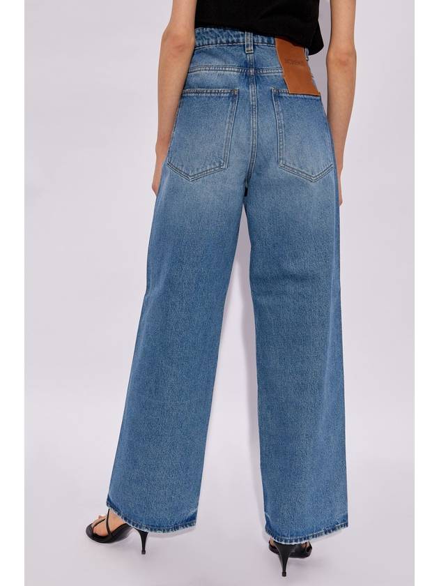 Le De Nimes Oversized Wide Jeans Blue - JACQUEMUS - BALAAN 5