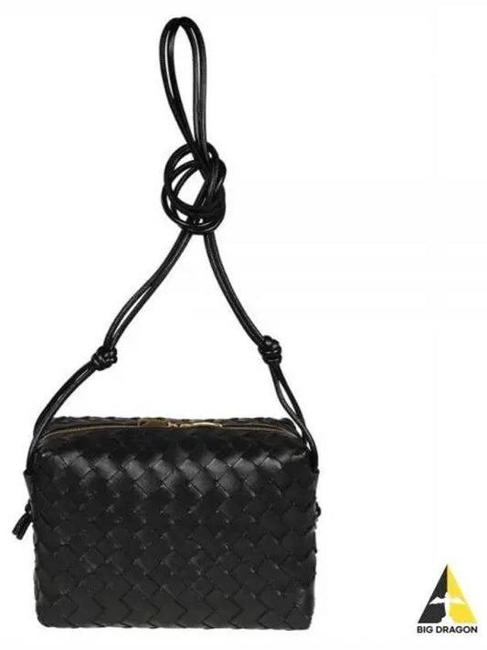 Loop Camera Small Cross Bag Black - BOTTEGA VENETA - BALAAN 2