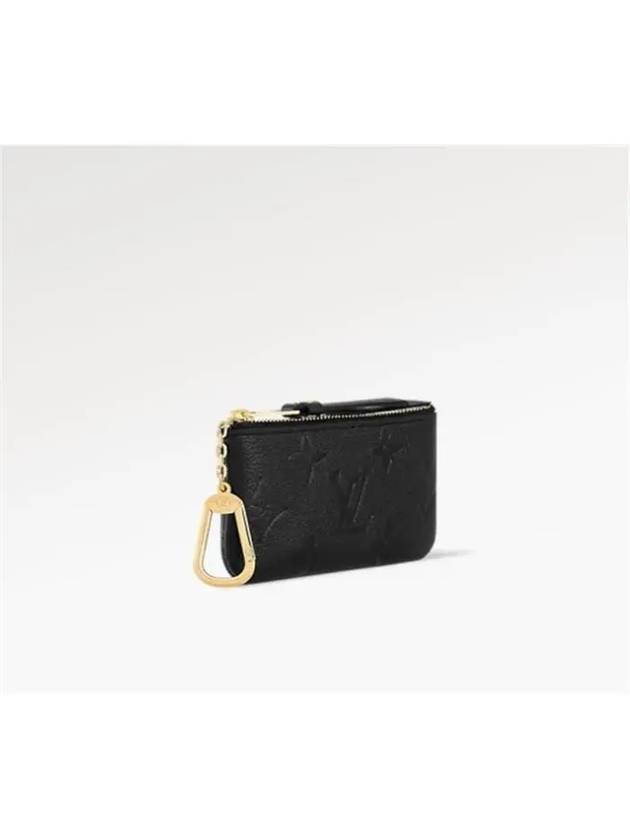 Monogram Empreinte Key Pouch Black - LOUIS VUITTON - BALAAN 4