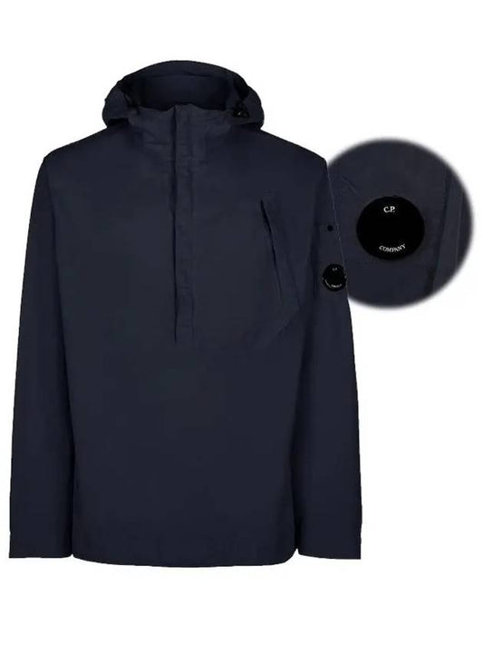 Lens Wappen Gabardine Anorak Navy - CP COMPANY - BALAAN 2