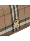 Vintage Check Flap Long Wallet Beige - BURBERRY - BALAAN 7