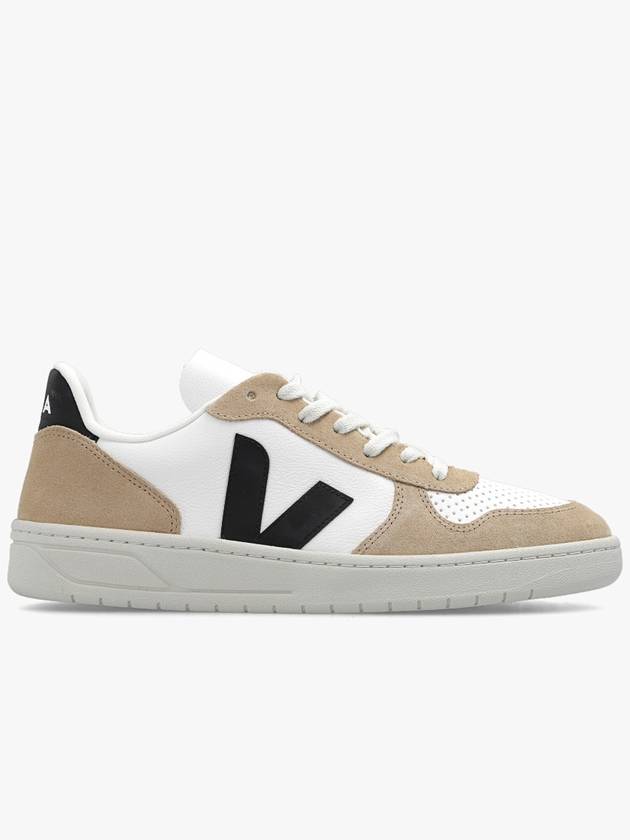 Veja ‘V-10 Chromefree Leather’ Sneakers, Men's, White - VEJA - BALAAN 1