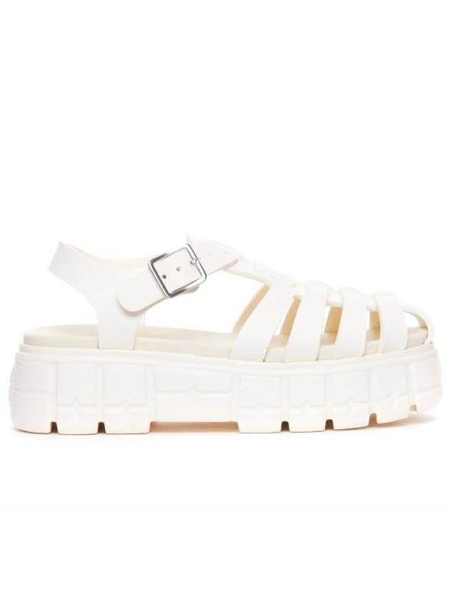 EVA Platform Cage Sandals Ivory - MIU MIU - BALAAN 1