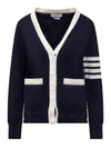 Thome Browne 4 Bar Cardigan Navy - THOM BROWNE - BALAAN 2