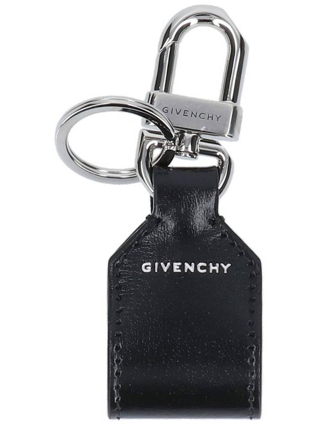 4G logo leather key holder black - GIVENCHY - BALAAN 2