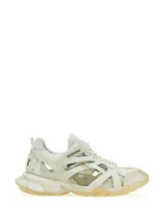 Track 2 Open Mesh Fabric Low Top Sneakers White - BALENCIAGA - BALAAN 2