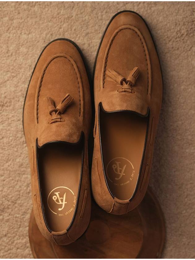 Miguel Suede Tassel Loafers SMB - FLAP'F - BALAAN 1