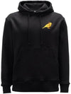 Canary Embroidered Drawstring Hoodie Black - JW ANDERSON - BALAAN 1