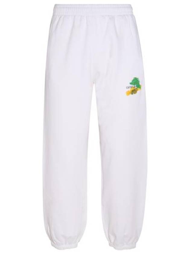 Men's Brush Arrow Track Pants White - OFF WHITE - BALAAN 2