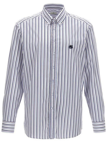 Etro Logo Embroidery Shirt - ETRO - BALAAN 1