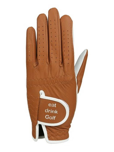 eat drink golf Golf Glove women golf gloves 1pcamel - MILESANDMILESANDMILES - BALAAN 1