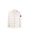 Cotton Corduroy 400 TC Over Long Sleeve Shirt Plaster - STONE ISLAND - BALAAN 2