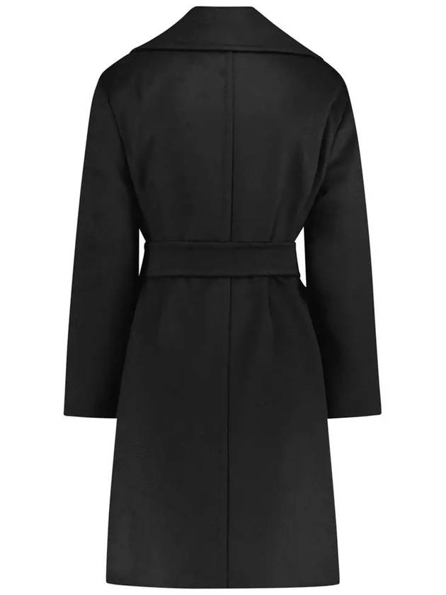 TIGRE Belted Wool Coat Black 2426016091 013 - MAX MARA - BALAAN 3