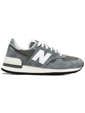 Made in USA 990v1 Low Top Sneakers Grey - NEW BALANCE - BALAAN 1