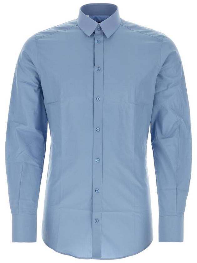 Men's Camisia Long Sleeve Shirt Blue - DOLCE&GABBANA - BALAAN 2