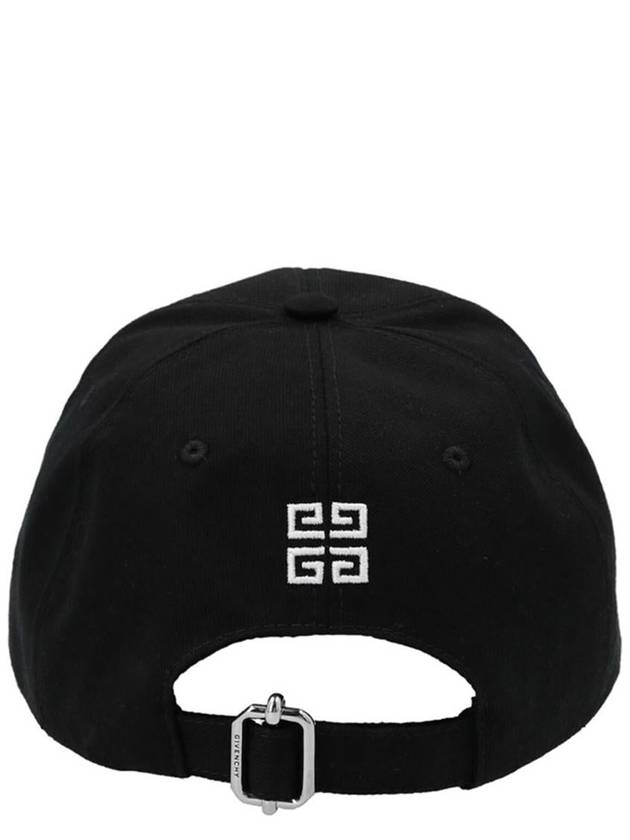 4G Logo Twill Ball Cap Black - GIVENCHY - BALAAN 3