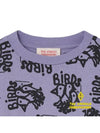 Kids Bird All over Sweatshirt Purple F24019 226FK - THE ANIMALS OBSERVATORY - BALAAN 4