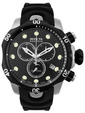 Invicta Men's Reserve Collection Chronograph Black Dial Black Rubber Men's Watch 5732 - INVICTA - BALAAN 1