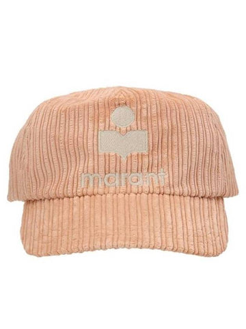 Tyron Corduroy Ball Cap Beige - ISABEL MARANT - BALAAN 1