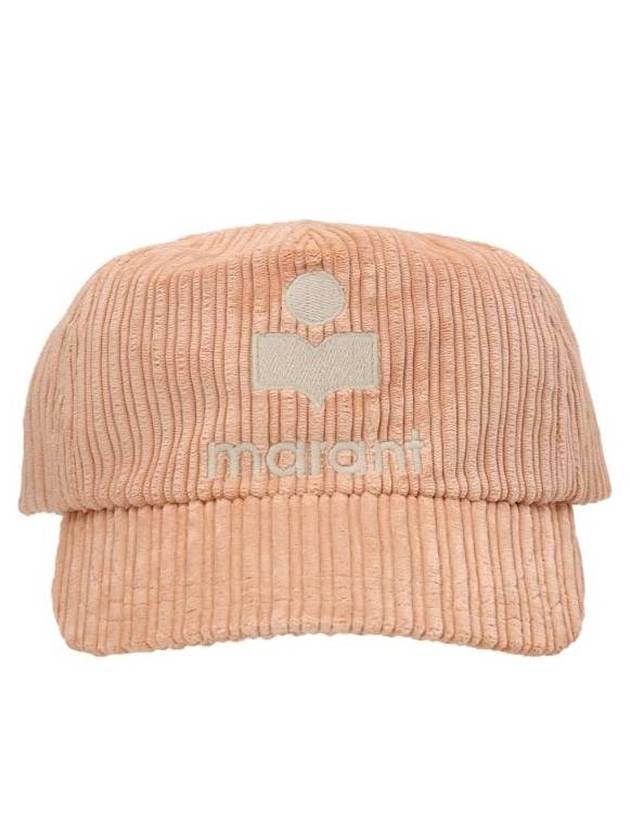 Tyron Corduroy Ball Cap Beige - ISABEL MARANT - BALAAN 1