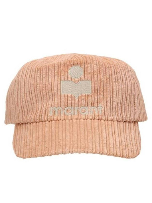 Tyron Corduroy Ball Cap Beige - ISABEL MARANT - BALAAN 1