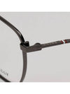 Titanium glasses frame BY5059D 008 metal square Asian fit - BALLY - BALAAN 5