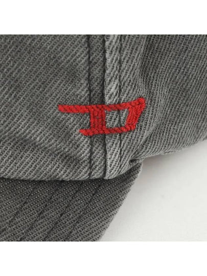 Denim Hat Baseball Cap Dark Gray A09039 0DMAZ - DIESEL - BALAAN 2