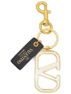 V Logo Signature Key Holder Gold - VALENTINO - BALAAN 2