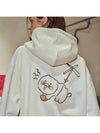 CPGN Kakao Friends Fly Chunsik Hoodie Cream - CPGN STUDIO - BALAAN 1