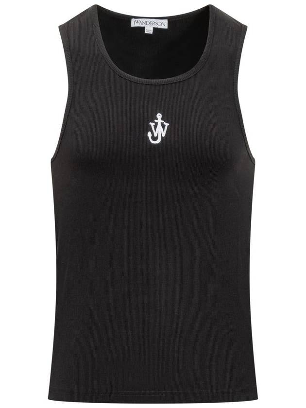 JW Anderson Anchor Embroid Tank Top - JW ANDERSON - BALAAN 1