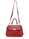 Ferragamo Classic Sophia Bag Red Silver 21 A896 Cross - SALVATORE FERRAGAMO - BALAAN 10