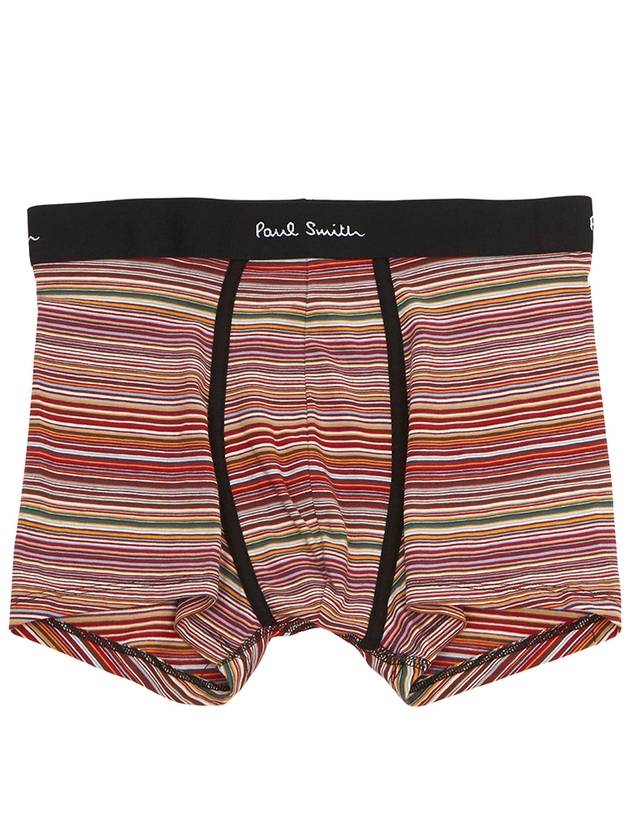 Signature Stripe Panel Boxer Briefs Set Red - PAUL SMITH - BALAAN 3