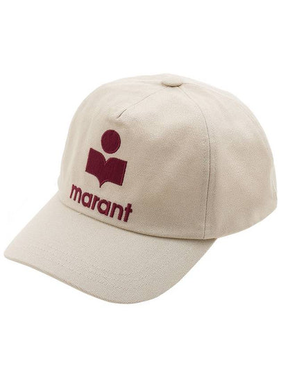 Tyron Logo Ball Cap Ivory - ISABEL MARANT - BALAAN 2