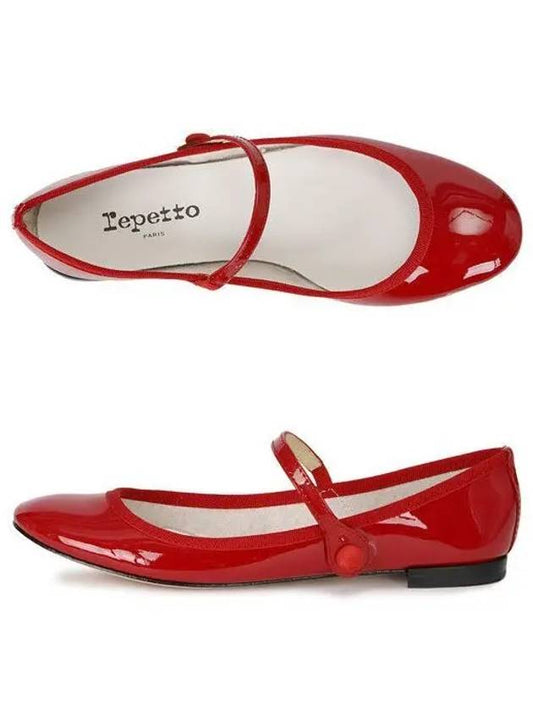 Women's Rio Mary Janes Flat Red - REPETTO - BALAAN 2