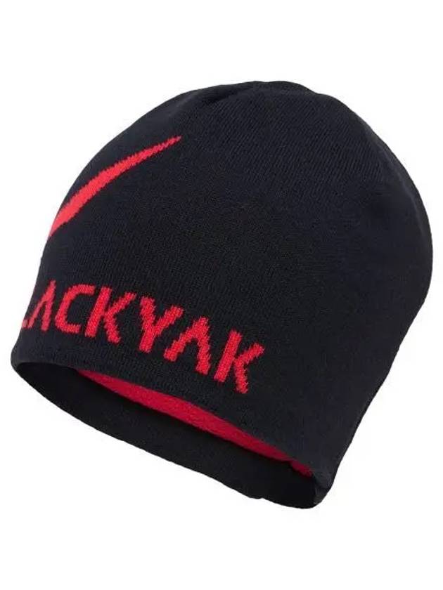 BLACKYAK Reversible Beanie BK - BLACKBROWN - BALAAN 1