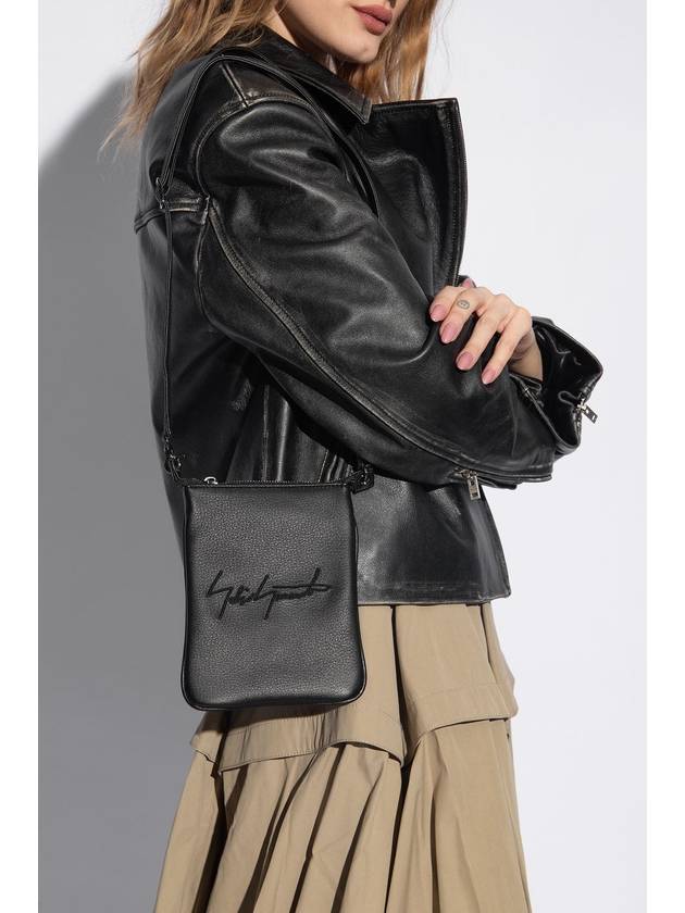 Discord Yohji Yamamoto Shoulder Bag With Logo, Unisex, Black - YOHJI YAMAMOTO - BALAAN 2