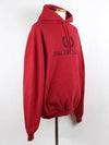 Laurel Logo Hoodie Burgundy XS - BALENCIAGA - BALAAN 6