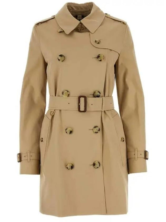 Short Kensington Heritage Trench Coat Beige - BURBERRY - BALAAN 2