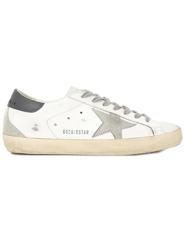 Superstar Grey Tab Low Top Sneakers White - GOLDEN GOOSE - BALAAN 6