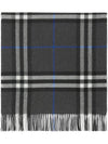 Check print fringe cashmere scarf 8095208 - BURBERRY - BALAAN 1