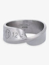 Number Motif Twist Ring Silver - MAISON MARGIELA - BALAAN 2