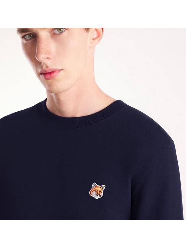 Fox Head Patch Classic Sweatshirt Navy - MAISON KITSUNE - BALAAN 5