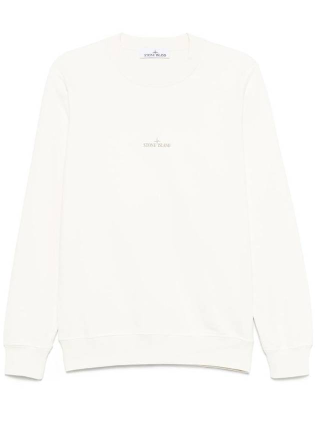 Stone Island Logo Back Print Crew Neck Sweatshirt Clothing - STONE ISLAND - BALAAN 1