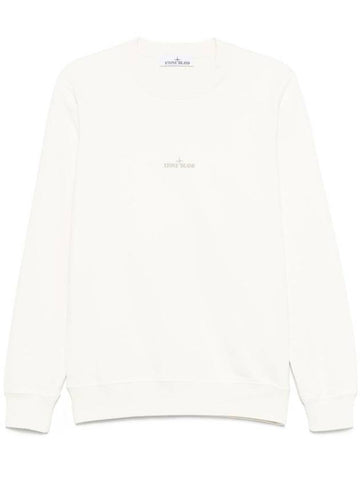 Stone Island Logo Back Print Crew Neck Sweatshirt Clothing - STONE ISLAND - BALAAN 1